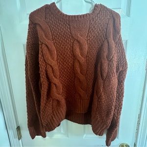 Knit sweater